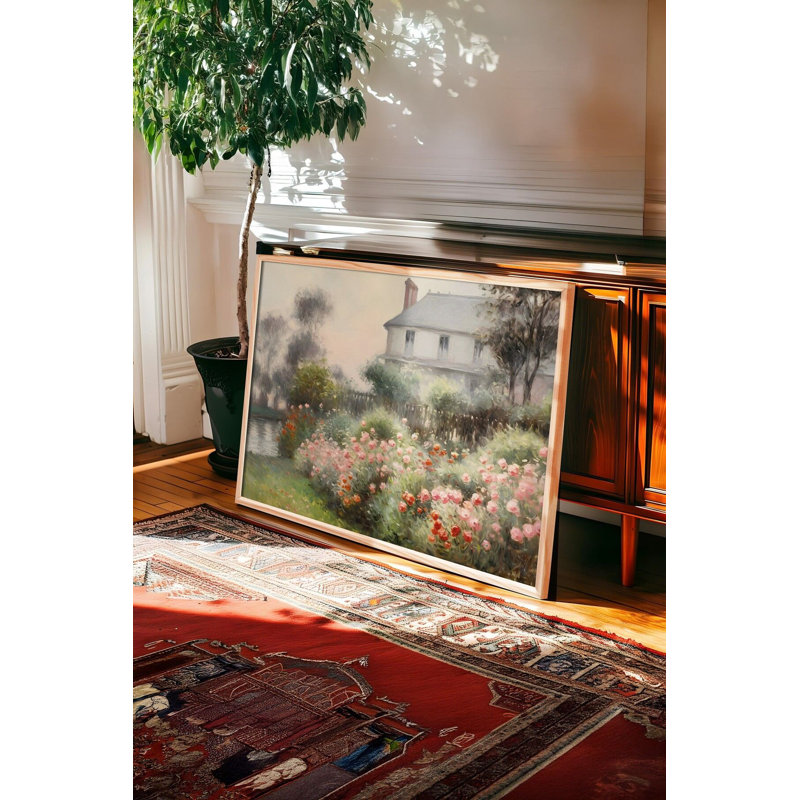 Peinture décorative encadrée