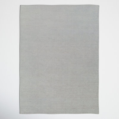 Crowe Gray Hand-Loomed Wool Rug