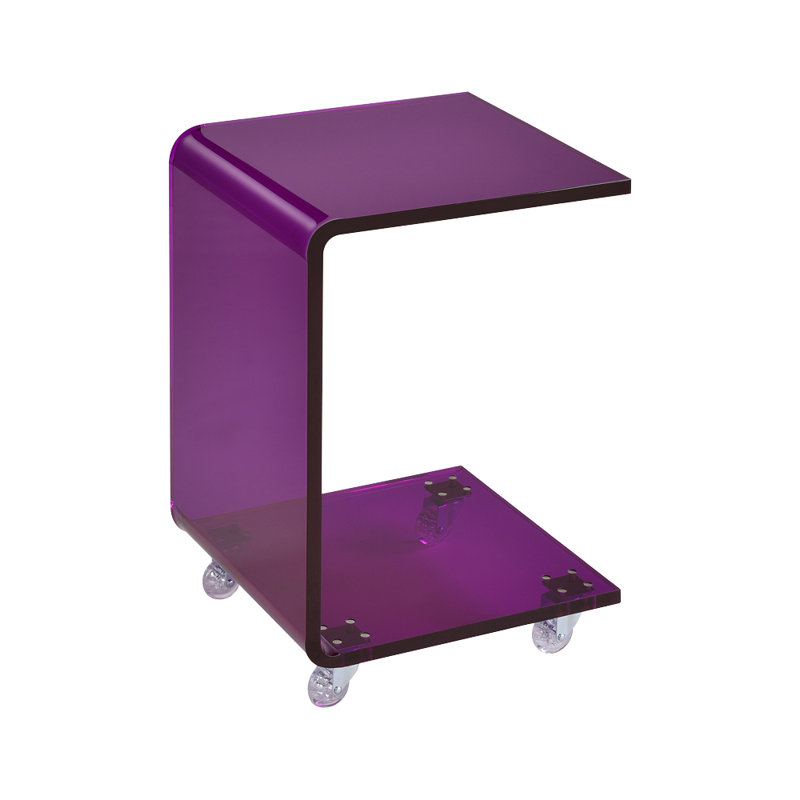 Channing End Table, Violet