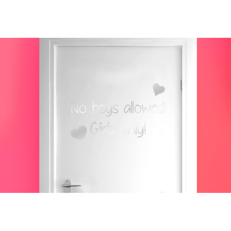 Wall Decal, Shiny Silver