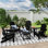Laguna 7-Piece Foldable Outdoor Adirondack Chair with Table