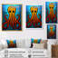 Abstrait orange, pieuvre / calmar-1698958216-1698958222