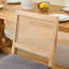 Ensemble de 2 chaises de salle à manger en rotin Farmhouse-304333785