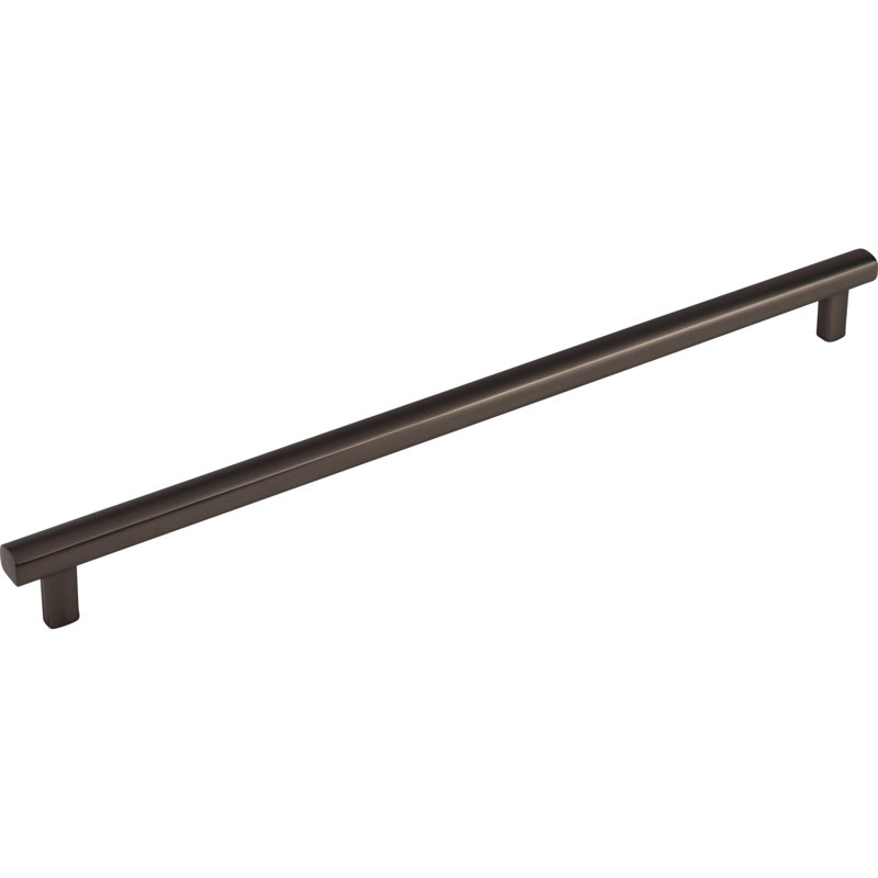 Hillmont Bar Pull, Brushed Satin Nickel, 12" Center to Center