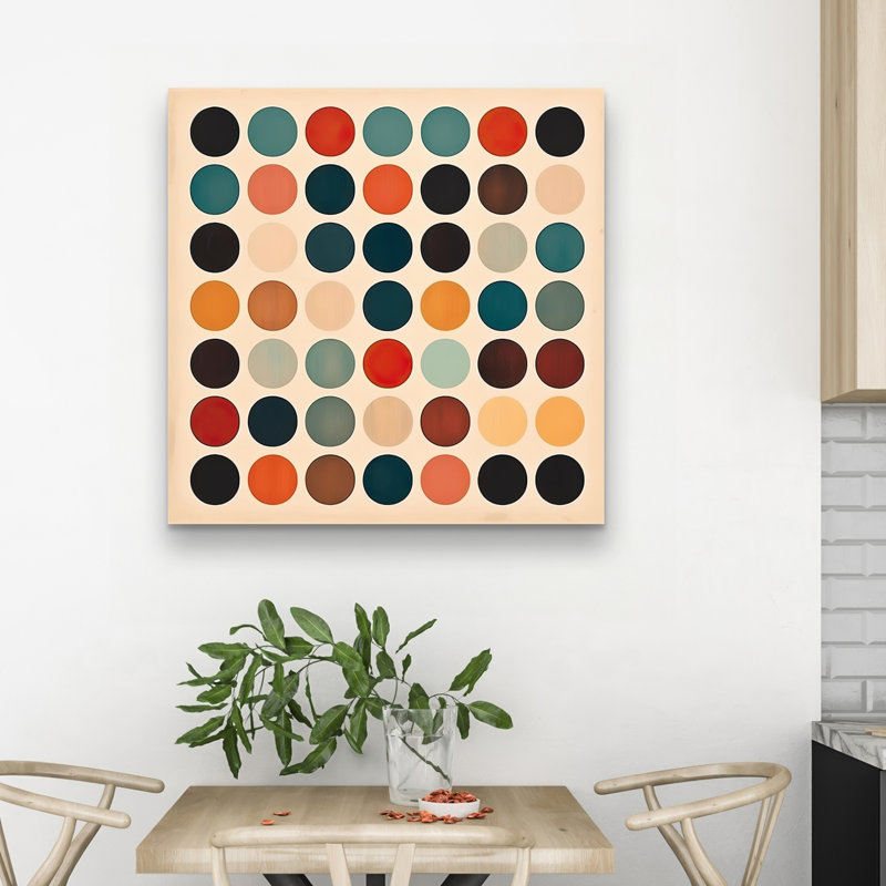 Circle army - 32"x32" art on canvas