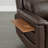 Top Grain Leather Power Lift Recliner With Massage & Heat & Foldable Tray Table-119812739