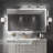 60 In. W X 36 In. H Rectangular Aluminum LED Medicine Cabinet with Mirror and Flowing Light, Dimmable, Anti-Fog, Black-233385841-233385846