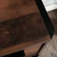 Brun polyvalent, compartiments cachés, deux tiroirs classeurs, bureau personnel, design contemporain, assemblage facile