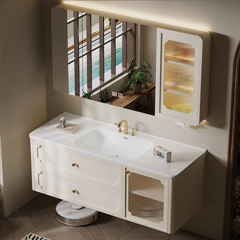 Armoire de salle de bain style minimaliste français