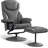 Aashka Faux Leather Swivel Recliner-966231579