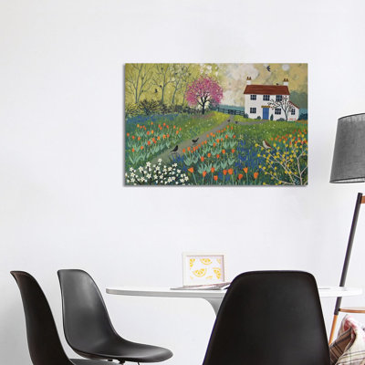 " Spring At Tulip Cottage " by Jo Grundy