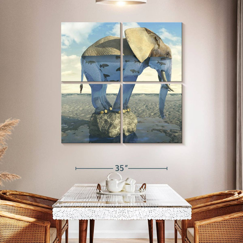 Brampt Drinking Problem, 45" H x 45" W