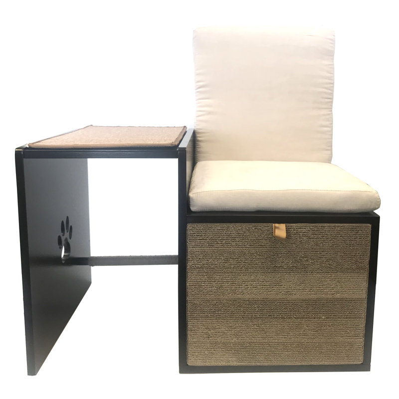 Cat Walk Furniture: Love Seat Bench & Play Hide for Pets