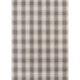 Marlborough Wool Plaid Area Rug in Gray