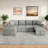 Convertible Sectional Sofa With A Movable Storage Ottoman-762787332