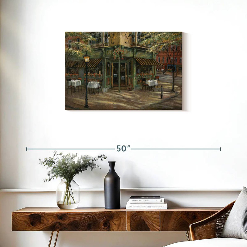 Lilie Mandi's Cafe, 20" H x 30" W