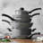 Ballarini Asti Aluminum 10-piece Nonstick Cookware Set