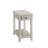 White Finish Accent Table