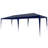 vidaXL Party Tent Blue PE roof, steel frame Large Collapsible-320073311