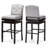 Chareese Swivel Upholstered Counter Stool-328801872
