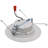 9 Watt Round Downlight LED Retrofit CCT Selectable