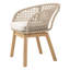 Trinity Outdoor Teak Dining Armchair-540713890