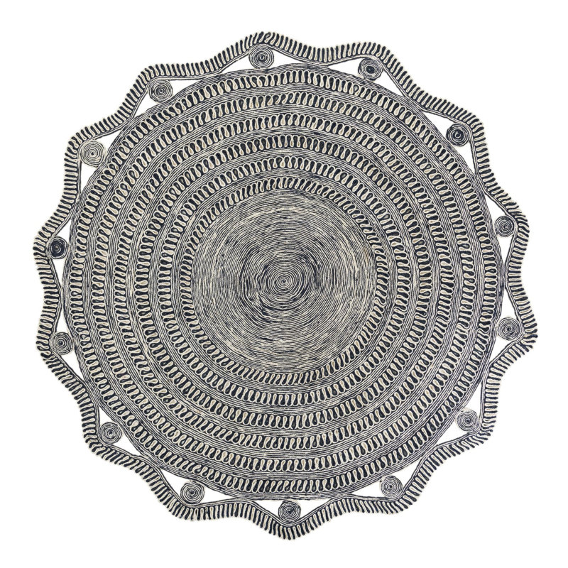Tapis Saumya Brittnie, Rond 10pi