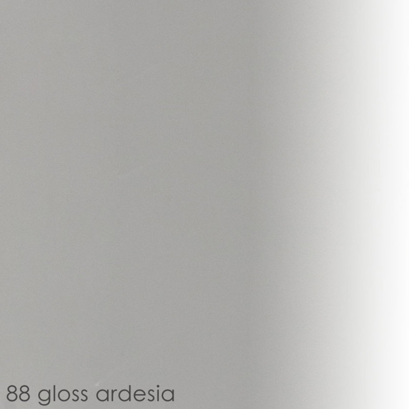 Aquatre 40'' W Single Vanity, Brushed Nickel, Gloss Ardesia