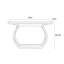 Console brune de style chinois moderne-1255574106