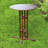 Ponce Round Acacia Outdoor Bar Table