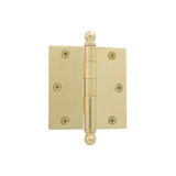 3.5'' x 3.5'' Brass Butt Bearing Hinge