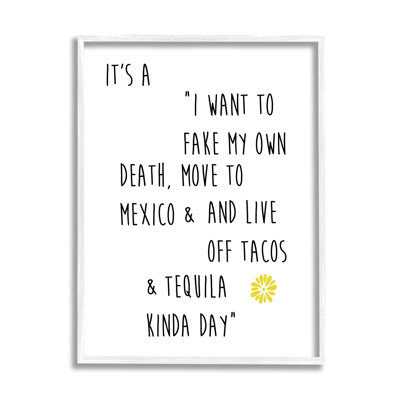 Live Off Téquila & Tacos par J. Weiss