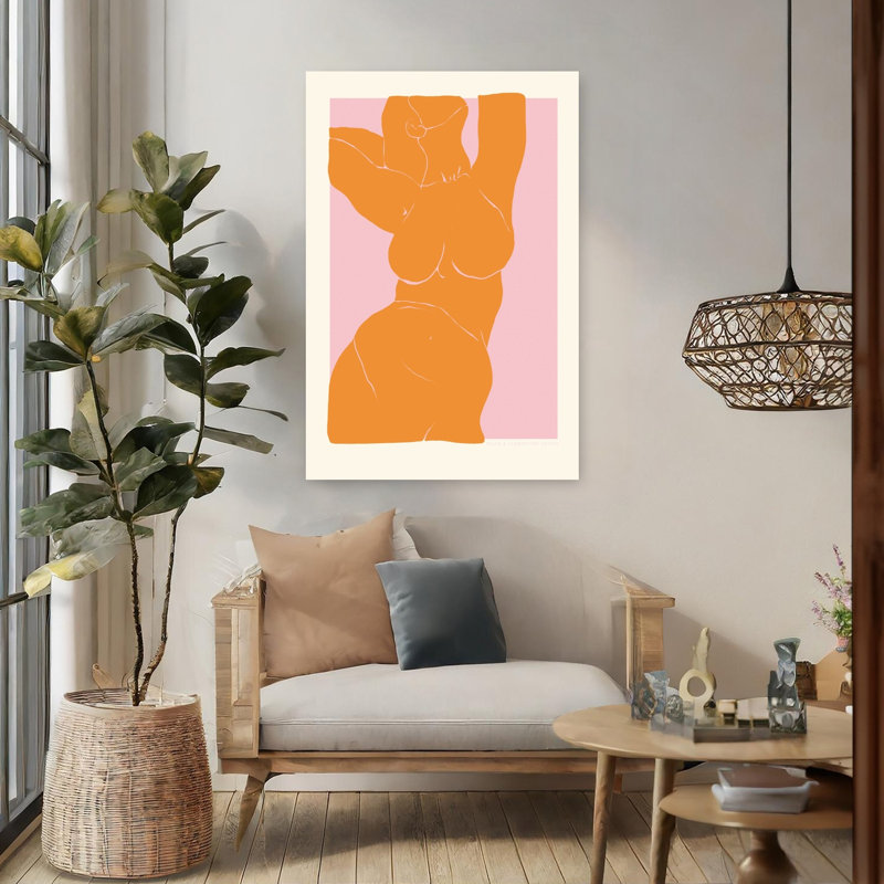 Art contemporain, art contemporain abstrait, H 48 po x l 32 po