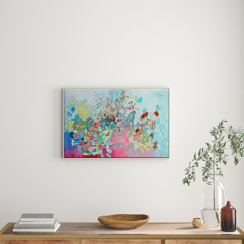 Lia Porto - Painting on Canvas, Timber, 102cm H x 152cm W