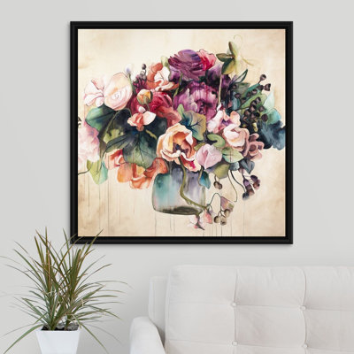 « rich disposition », peinture sur toile