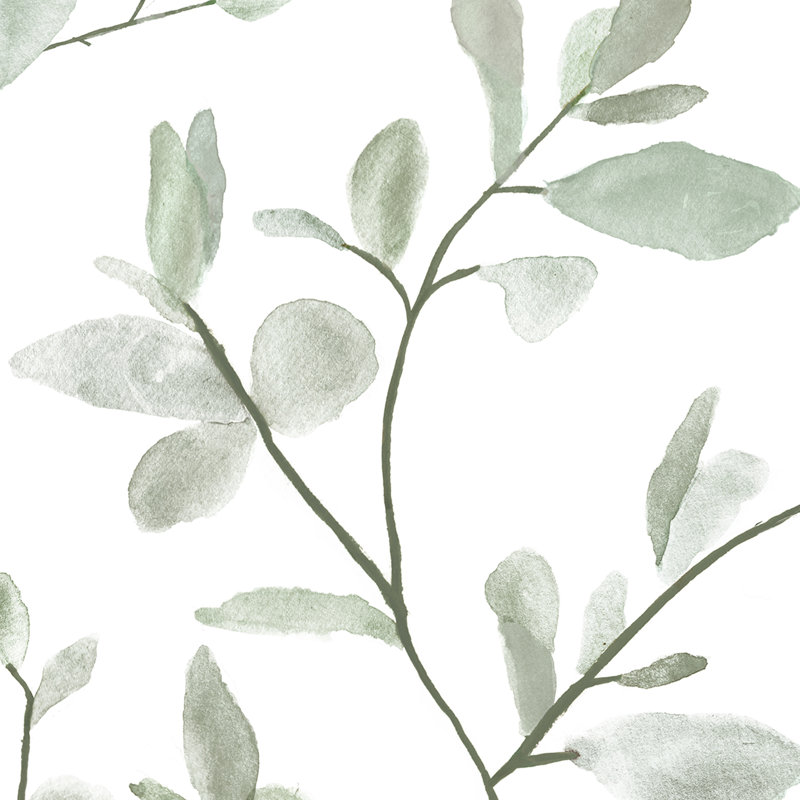 Superfresco Easy Eugenie Leaf Trail Green Wallpaper