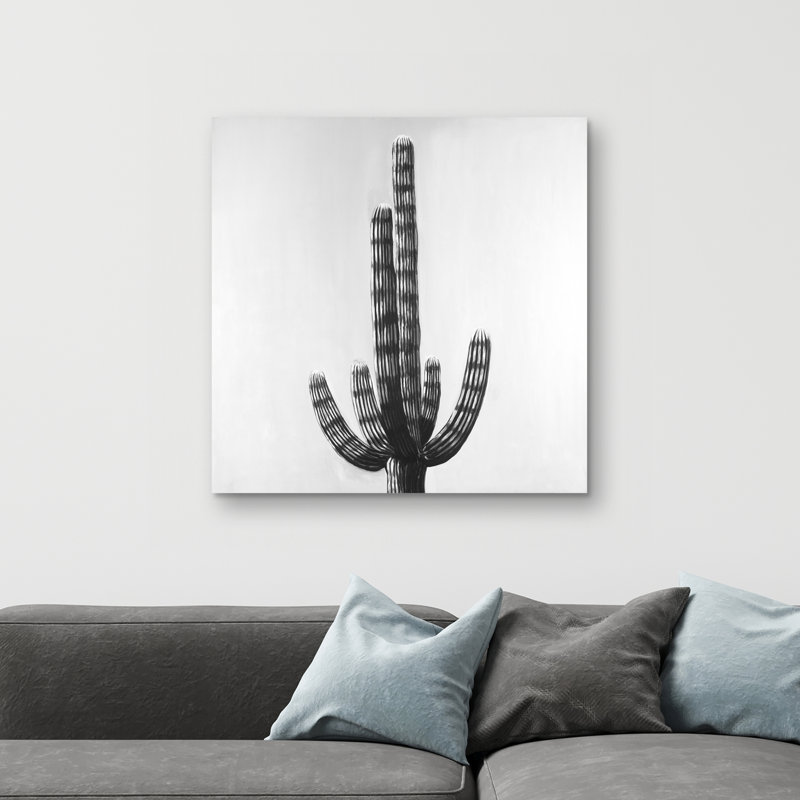 Cactus - 32"x32" art on canvas
