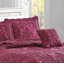 4 Piece Damask Oversized Embroidery Bedspread Set-21301791-21301800