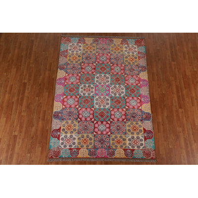 Geometric Gabbeh  Oriental Area Rug 6x8