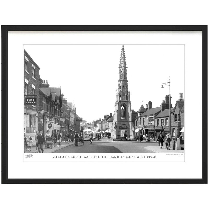 Sleaford, South Gate And The Handley Monument C1950 by Francis Frith - Single Picture Frame Print, 28cm H x 36cm W x 2.3cm D
