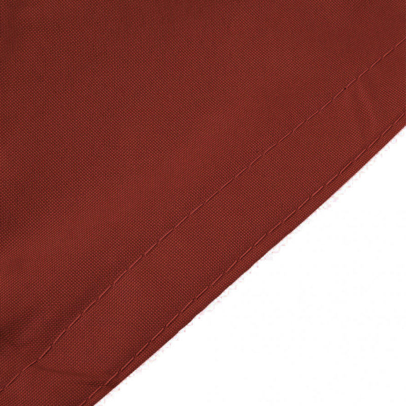 Toile d'ombrage rectangulaire 10 'x 10', 16,5 pi x 16,5 pi, Rouge foncé
