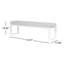 Banc de pique-nique en aluminium Camela-98127540