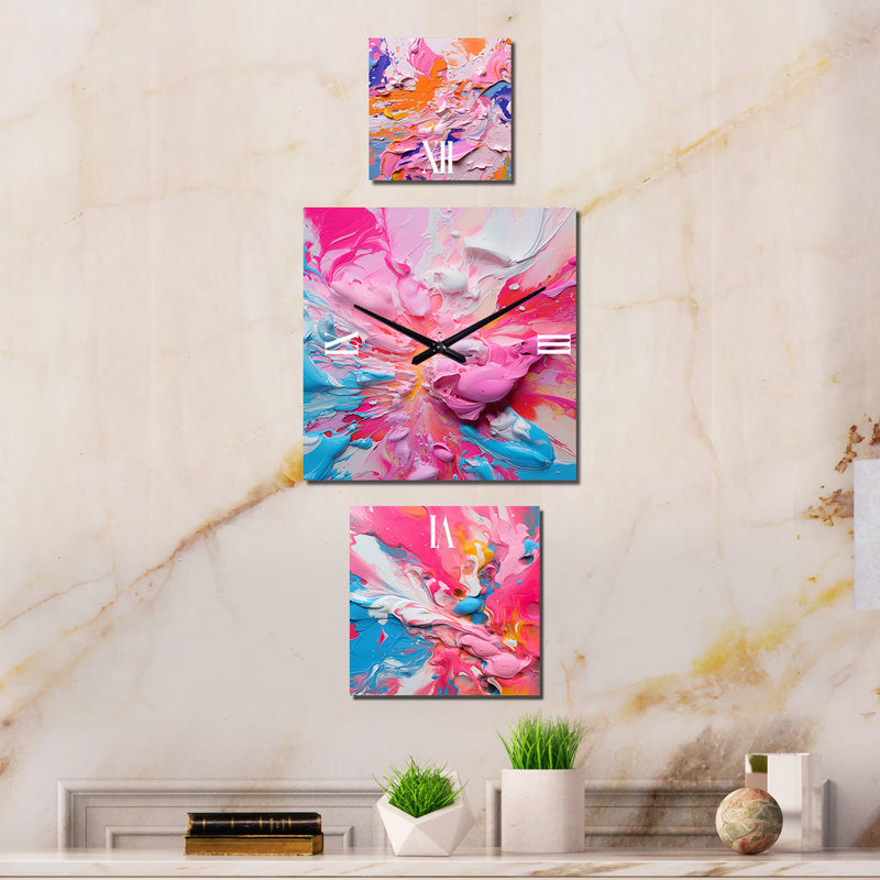 Lyndal Metal Wall Clock