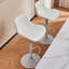 Swivel Upholstered Adjustable Height Counter Stool with Metal Frame-1816296421-1816296427