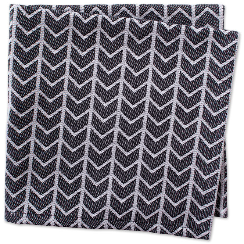 Reser Cotton Geometric Square Napkin