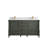 Aberdeen 60'' Double Bathroom Vanity with Top-74804034