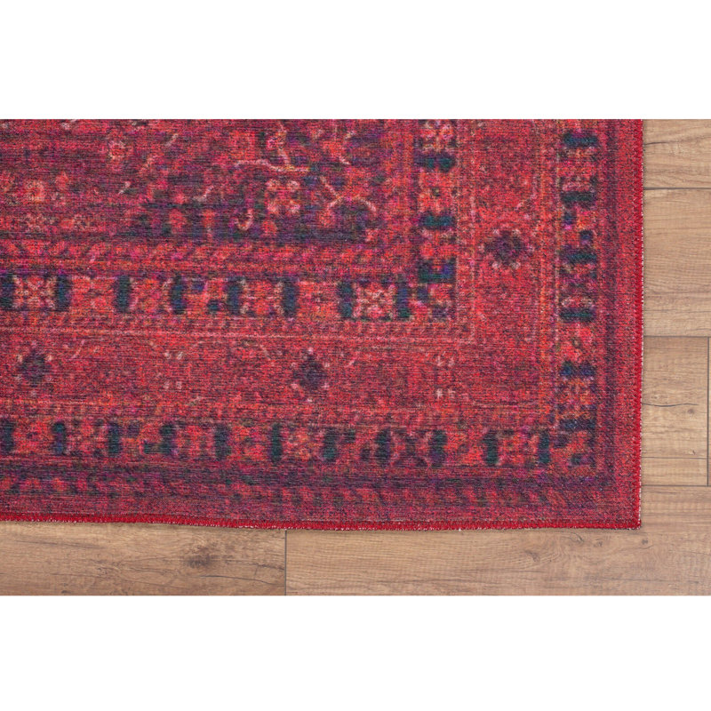 Luxurious Machine Washable Carpet, 100% Polyester, 7.5 x 10.8 Feet | Pile Height: 0.2 Inches, 1850 g/m² | Recycled Poly Cotton Underside, Easy Care, Perfect for Living Room & Bedroom, Soft & Durable Design