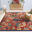 Tapis floral en laine Daundra-2022277556