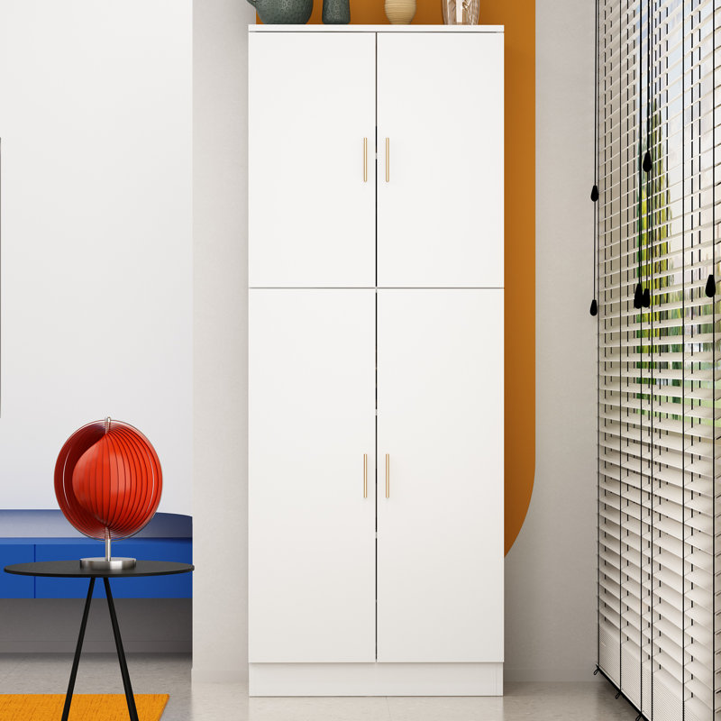 23.3'' W Little Bookcase With Cabinets