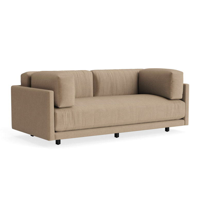 MTO - Sunday Sofa, Otter Velvet